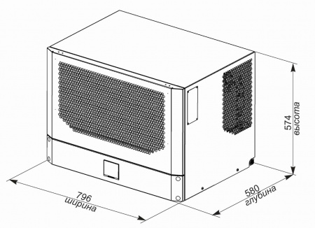 Кондиционер для шкафа потолочный UNISPLIT MHR-330S(3) UNIcontroller
